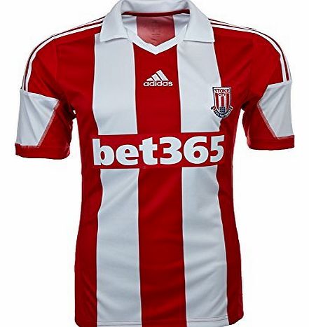 adidas Stoke City Home Football Shirt 2013/14 (Adult Large) [Apparel]
